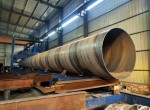 大口径螺旋管生产厂家Q235材质钢材城市建筑排水管道用螺旋钢管