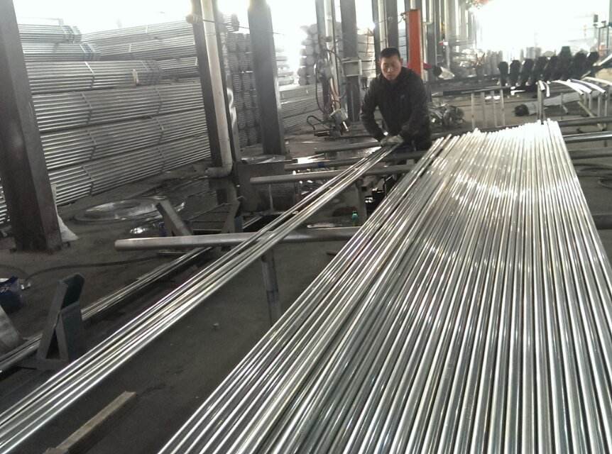 河北镀锌钢管生产线 